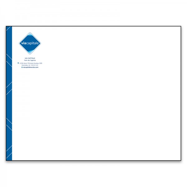 Enveloppes (10x13) 4 couleurs, VCENV03
