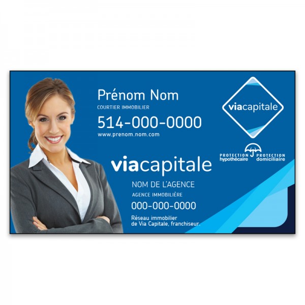 Cartes d'affaires Prestige avec Vernis UV - 2 côtés, VCCUV08